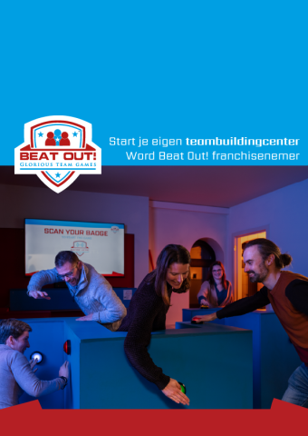 Voorblad Beat Out! teambuilding franchise